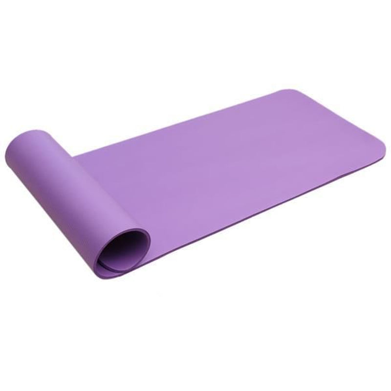 Thick NBR Non Slip Yoga Mat Fitness Mat with excluding Package Bag